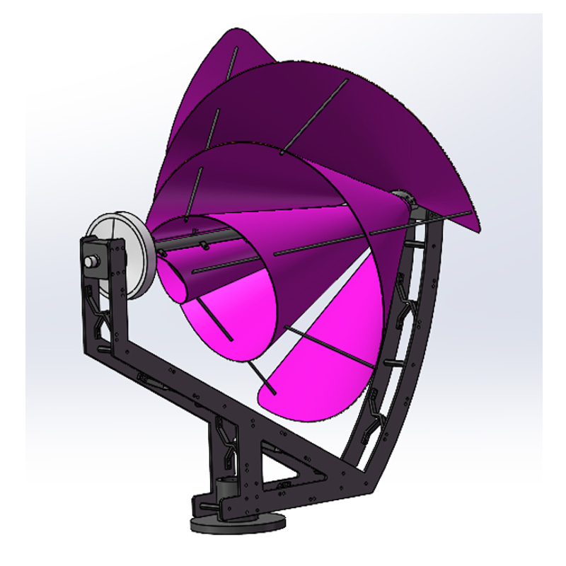 阿基米德型风力发电机